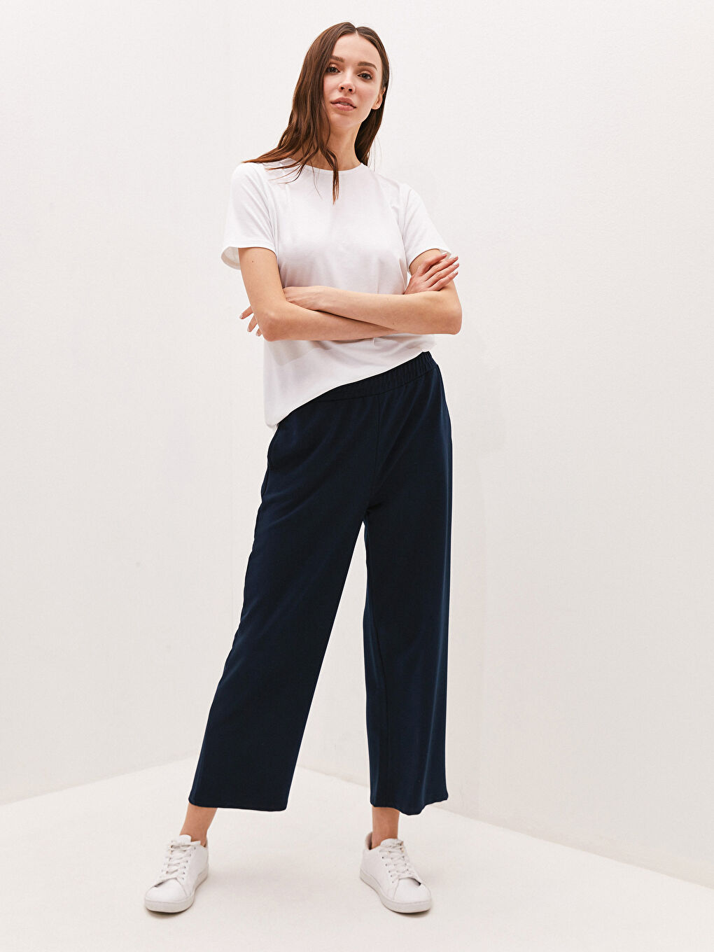 Женские Спортивные Штаны На Резинке Однотонные