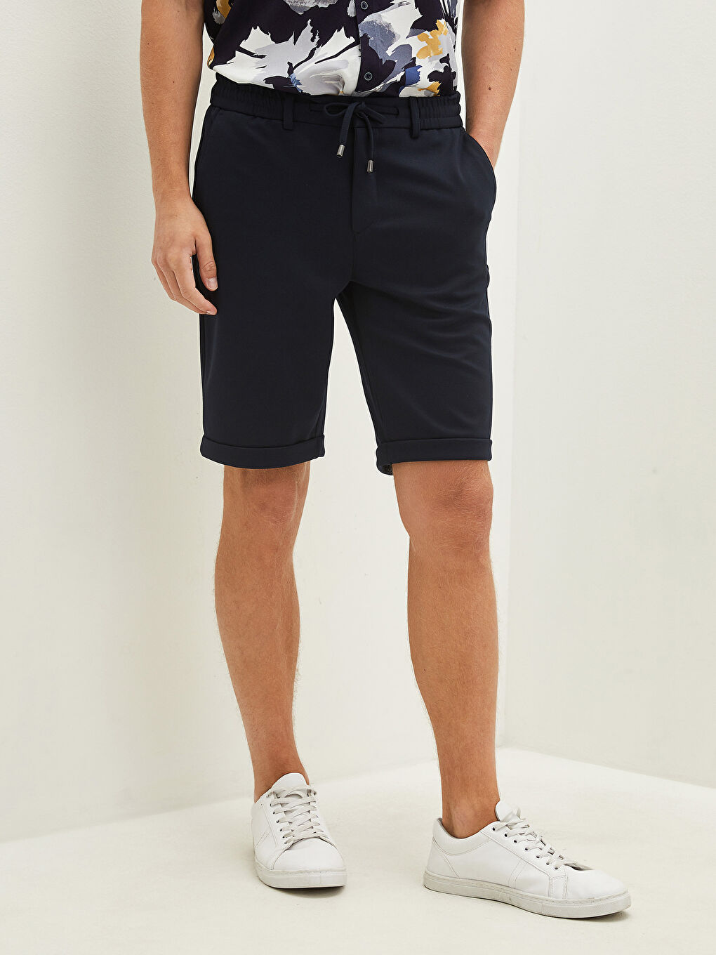 Slim Fit Mens Sports Shorts-3