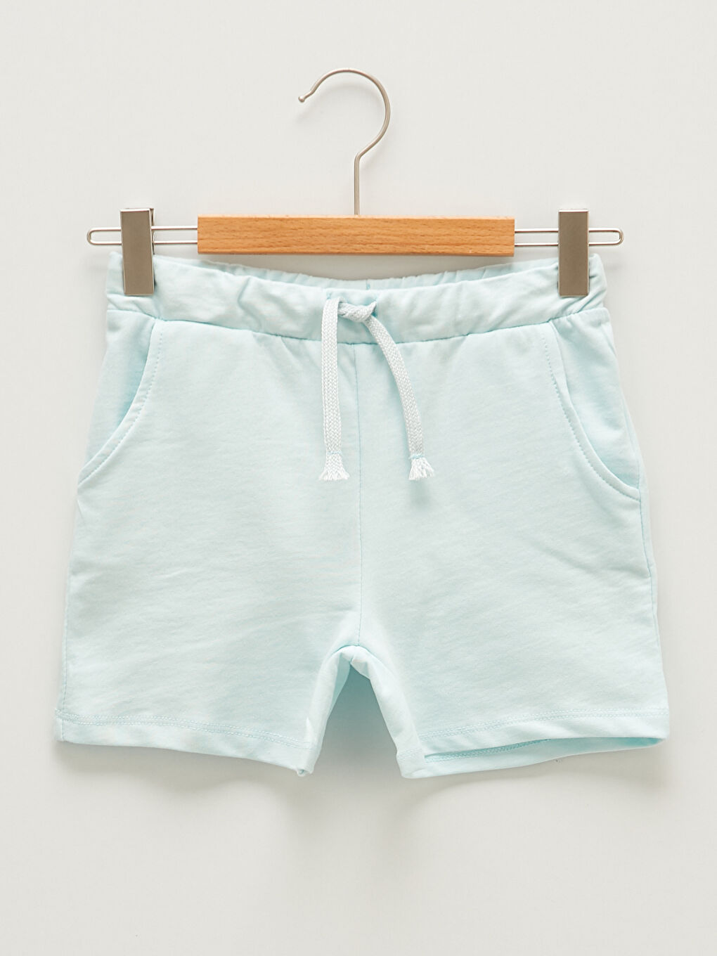 Crew Neck Printed Girl's Undershirt and Shorts-3