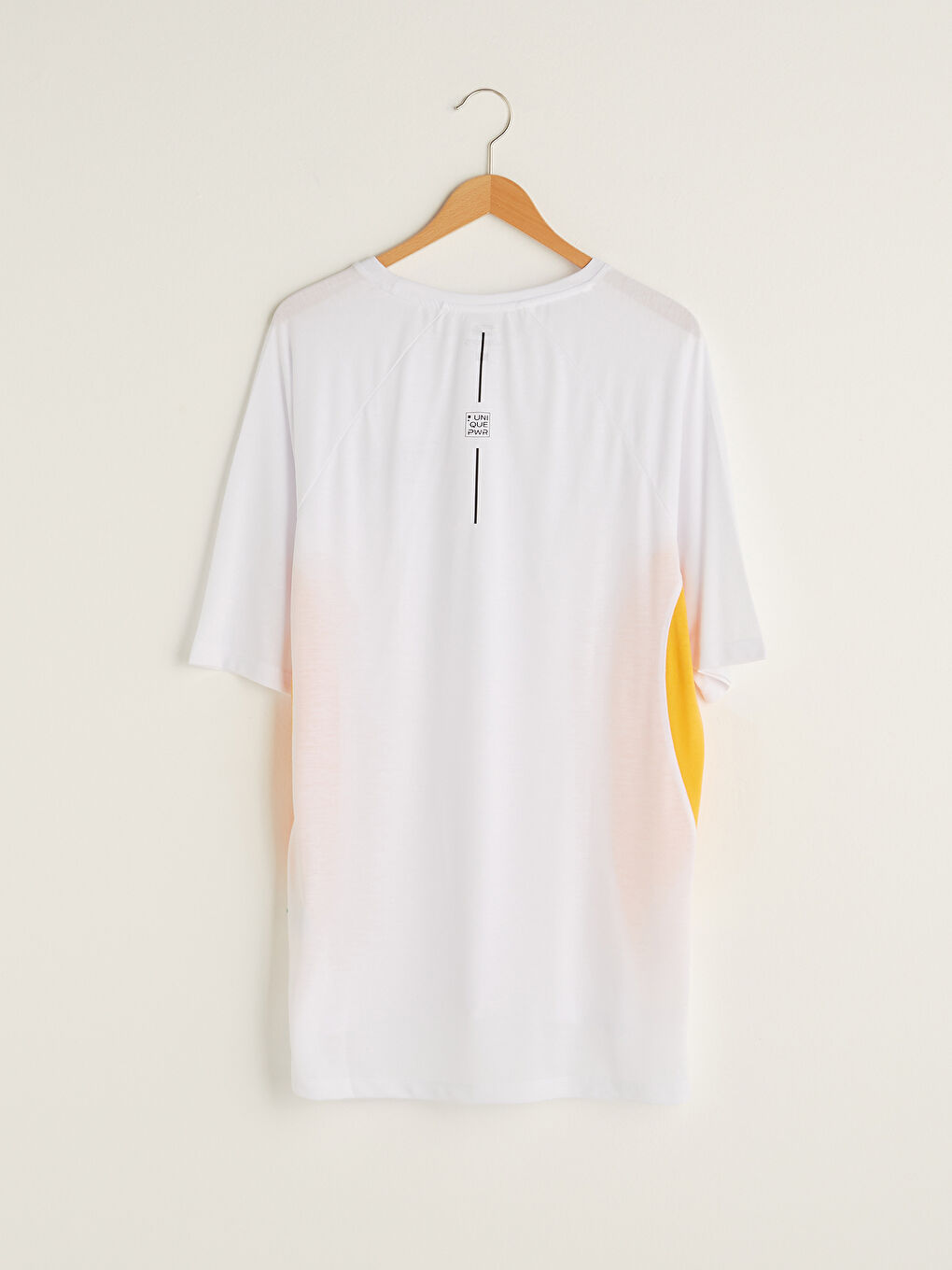 T-shirt de sport actif imprimé à manches courtes et col rond pour hommes-1