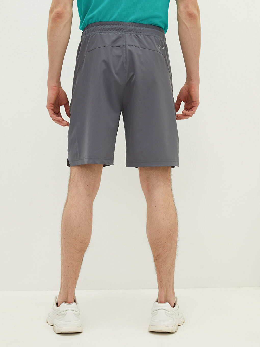 شورت رياضي نشط عادي للرجال-5