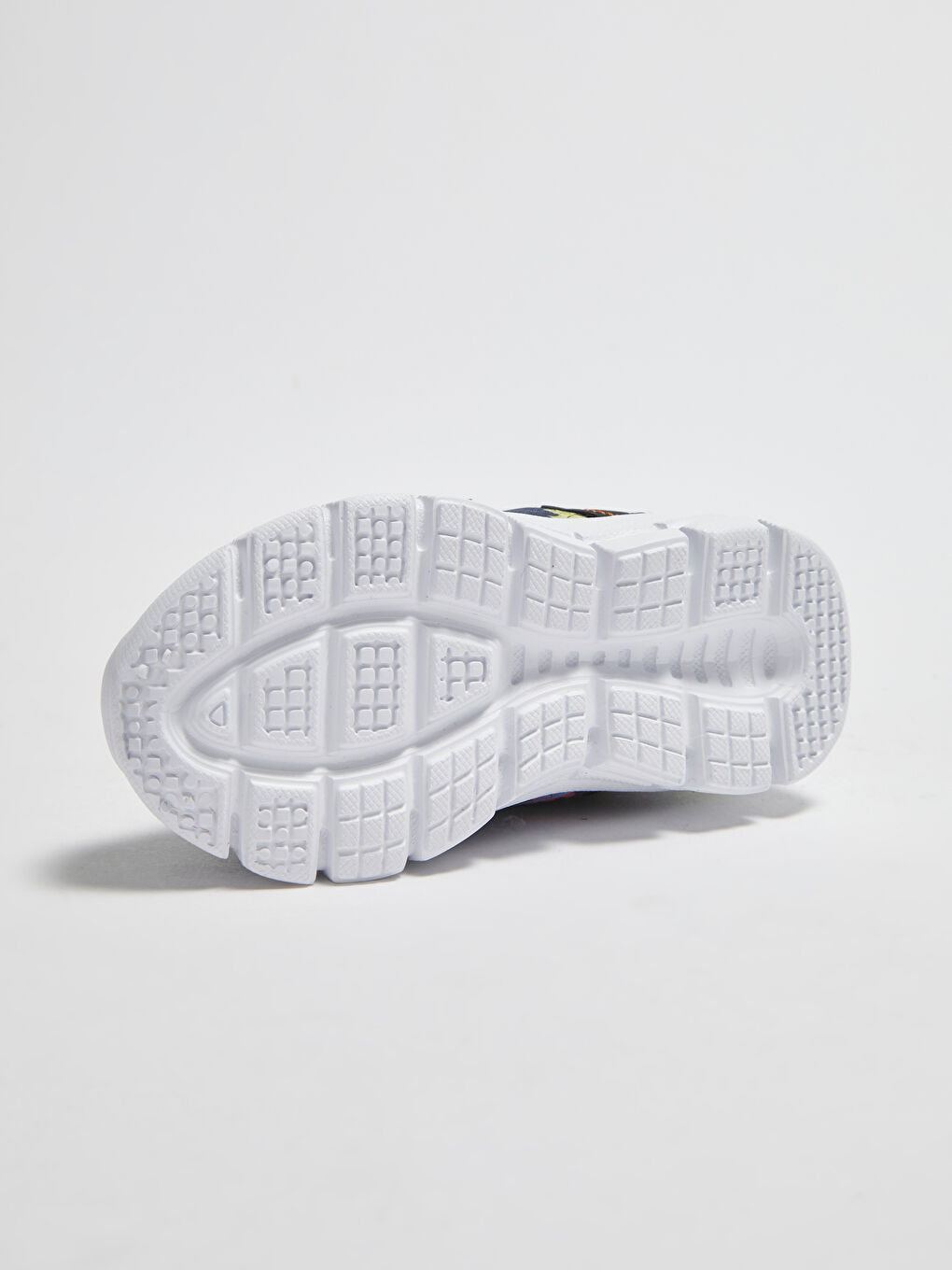 Lacivert Erkek Bebek Cırt Cırtlı Polyester Astarlı Aktif Spor Ayakkabı-3