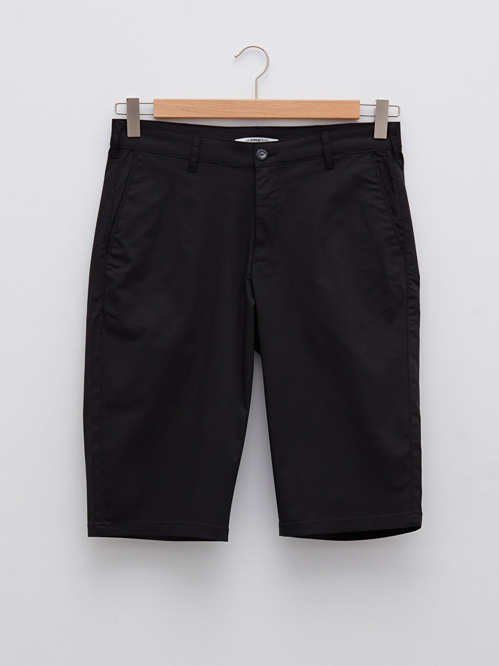 Wide Fit Gabardine Men's Shorts-5