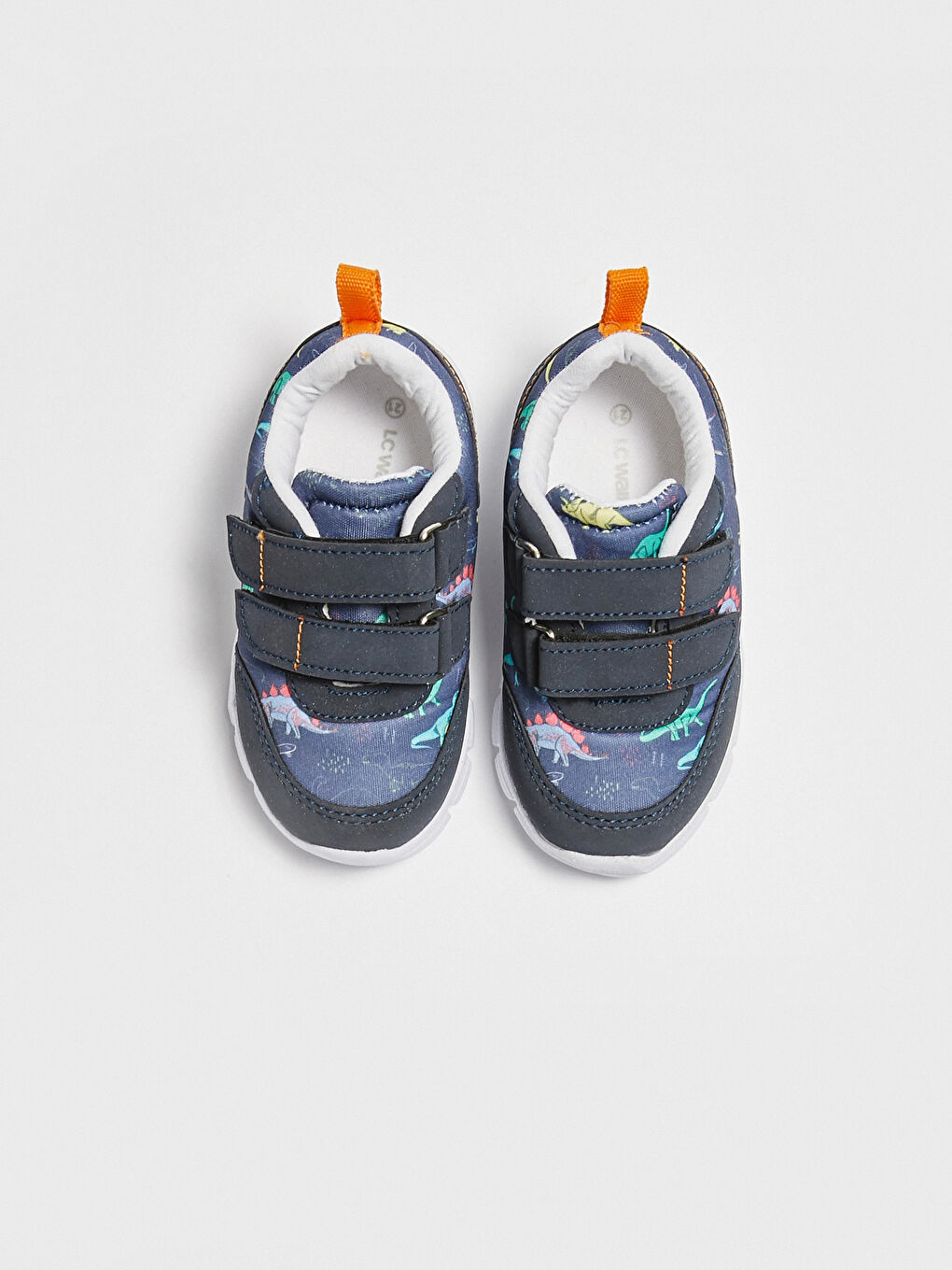 Спортивные кроссовки для малышей мальчиков с застежкой-липучкой и хлопковой подкладкой-2