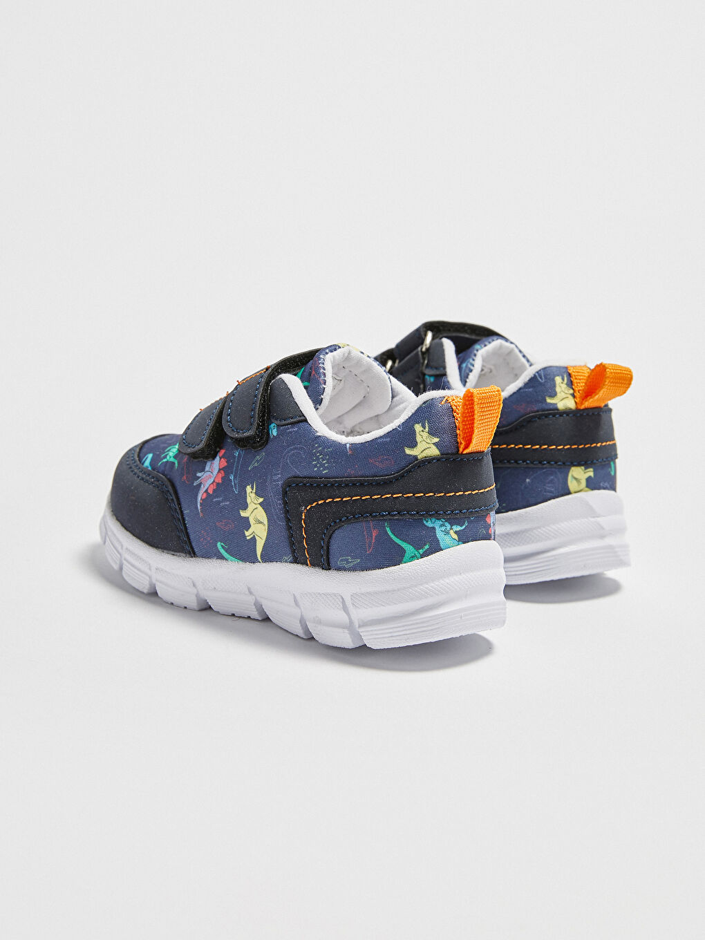 Спортивные кроссовки для малышей мальчиков с застежкой-липучкой и хлопковой подкладкой-3