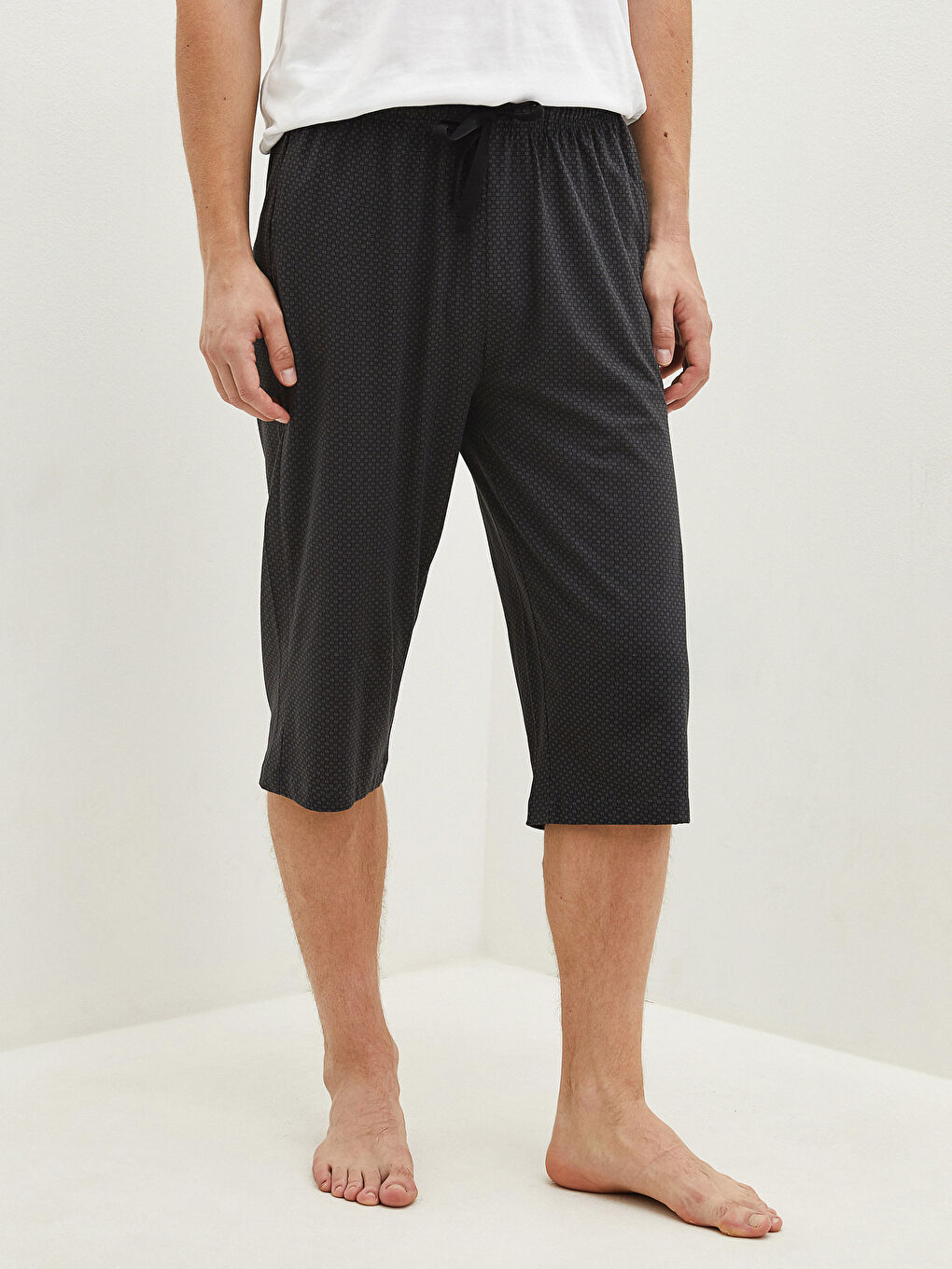 LC WAIKIKI Standard Mold Roller Men's Pajama Bottom Shorts -S1HE53Z8-LQ9