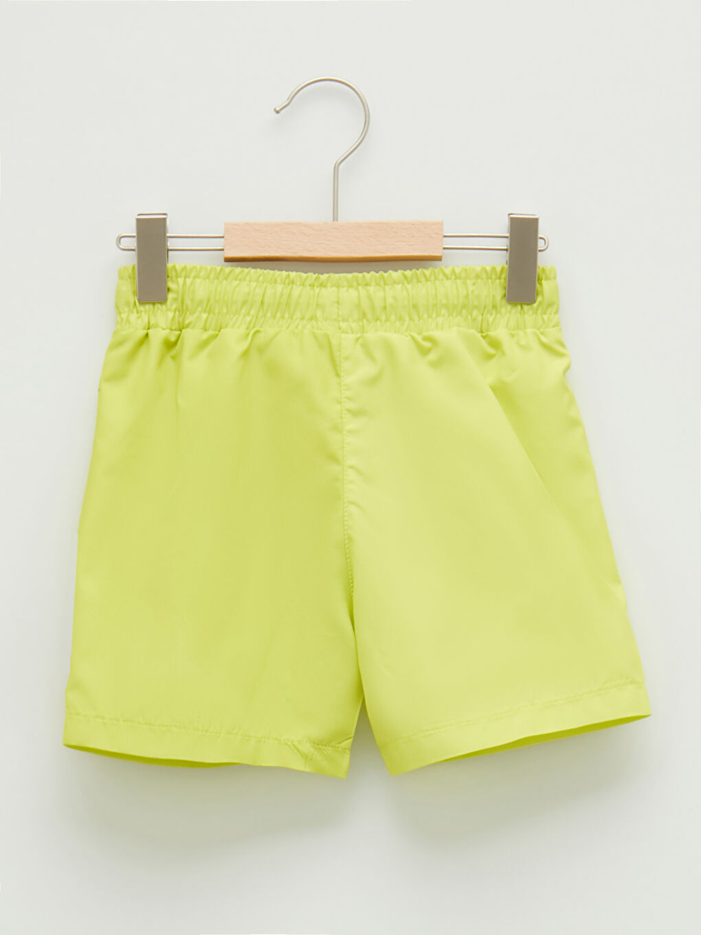 Elastic Waist Snoopy Printed Baby Boy Fishnet Detailed Marine Shorts -S1HF79Z1-FZN