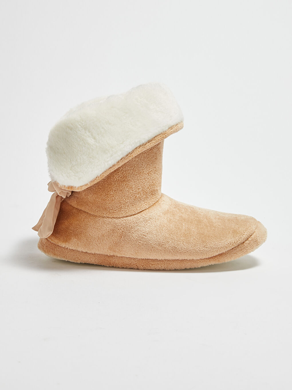 Plush Women's Home Slipper Boots-1