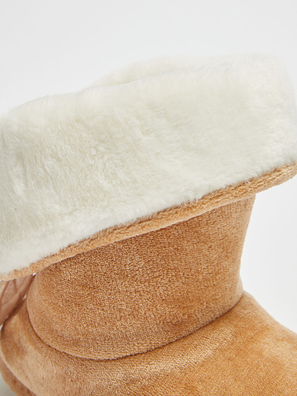 Plush Women's Home Slipper Boots-4