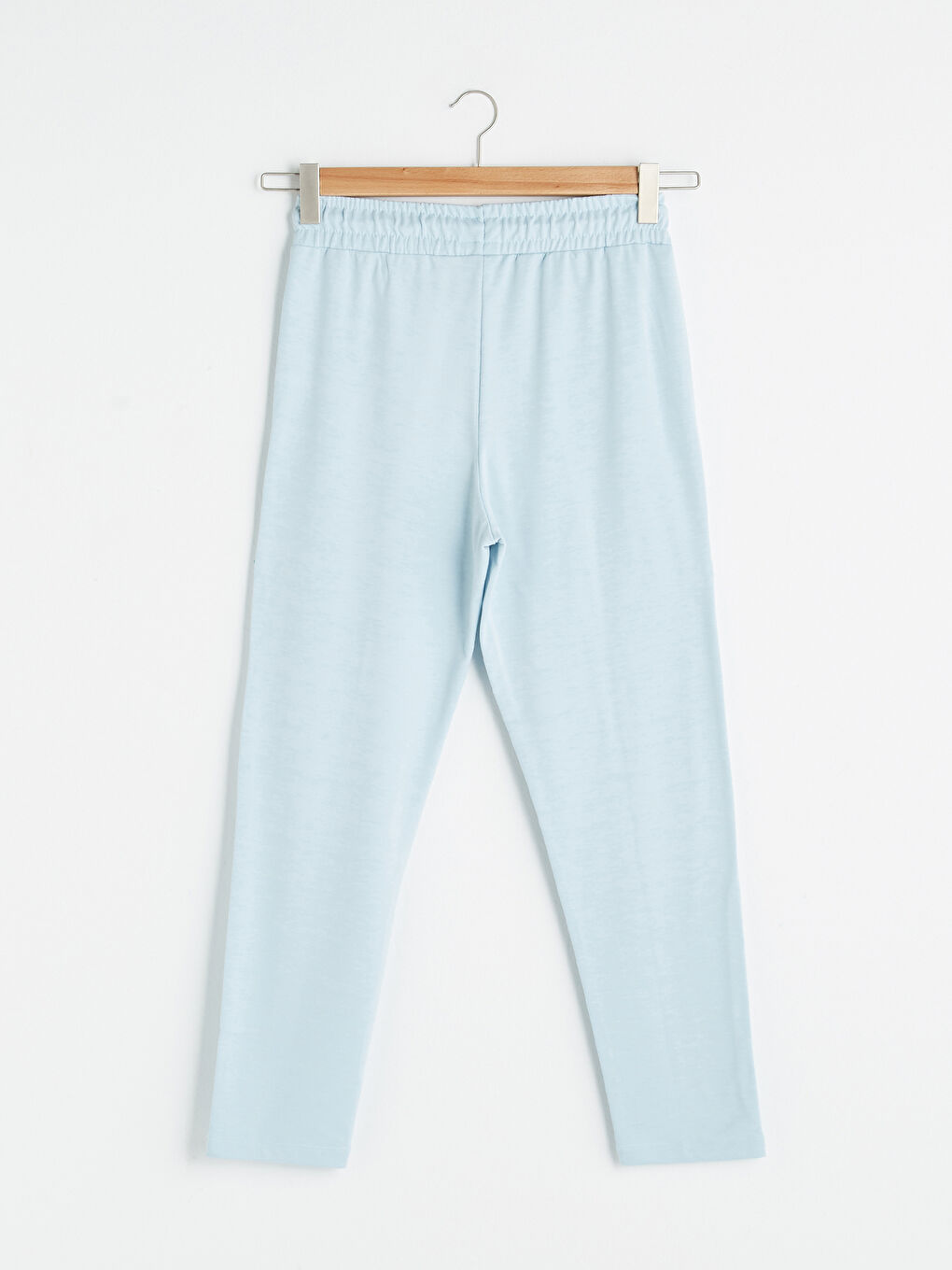 بنطلون رياضي بوسط مطاطي عادي بتفاصيل جيوب للسيدات-11