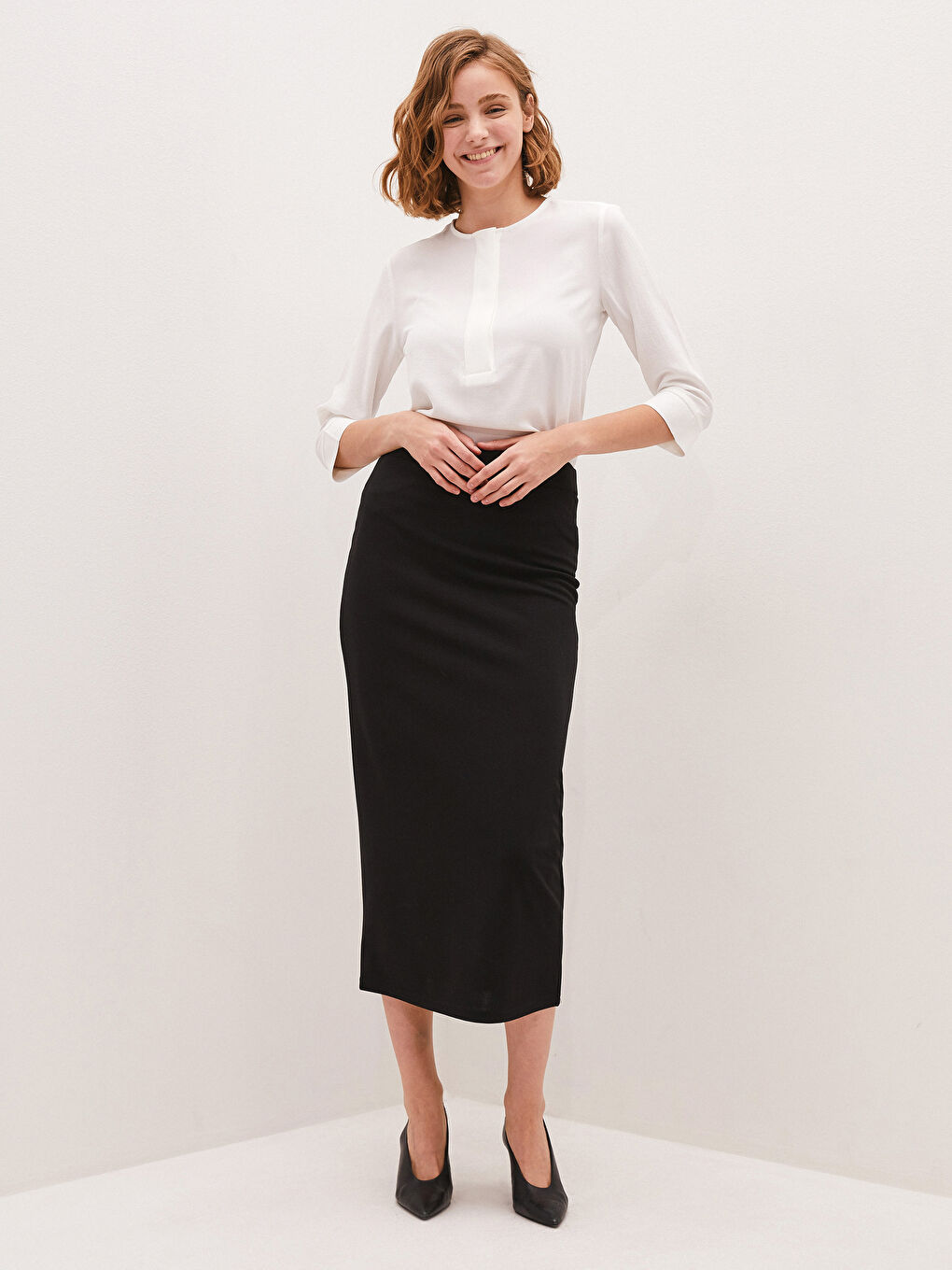 Women's Skuba Pencil Skirt-4