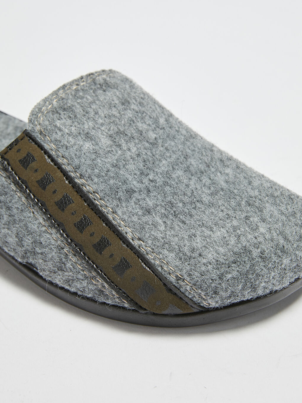 Gri Erkek Ev Terliği-1