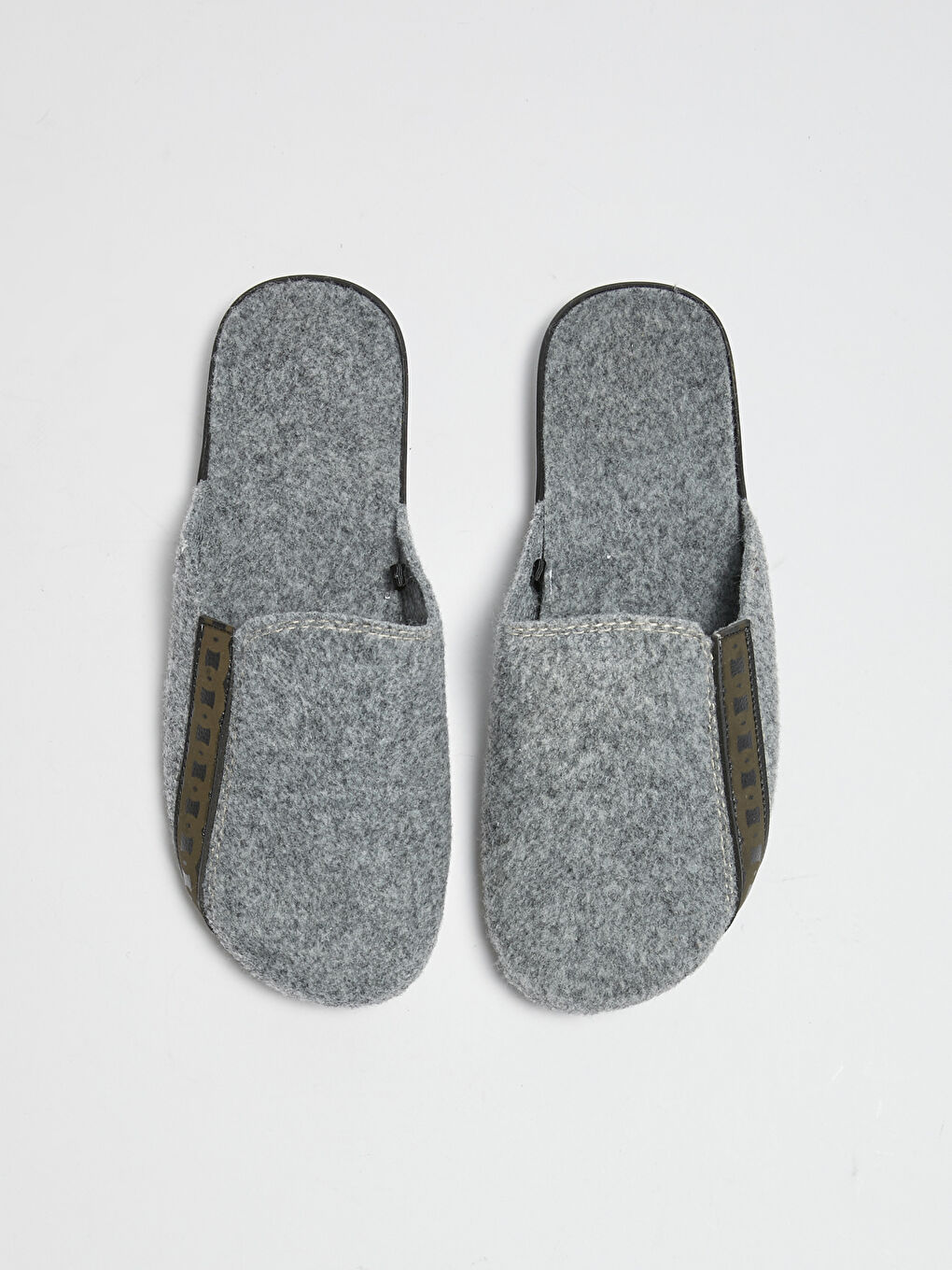 Gri Erkek Ev Terliği-3