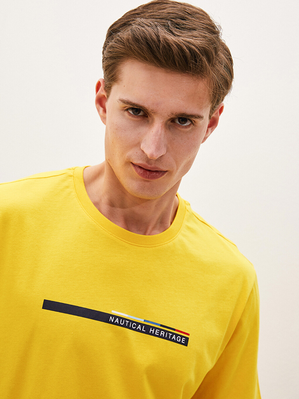 T-shirt Me Jakë Të Rrumbullakët, Me Mëngë Të Shkurtra, Me Stampim, Pambuku I Krehur Për Burra-2