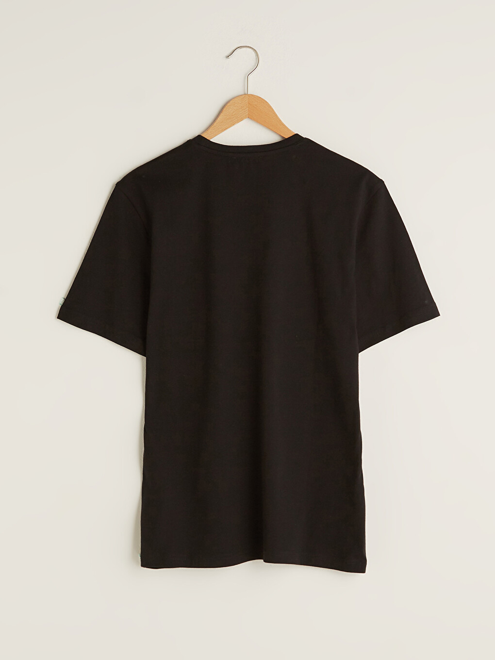 Crew Neck Short Sleeve Basic Combed Cotton Men's T-shirt-8