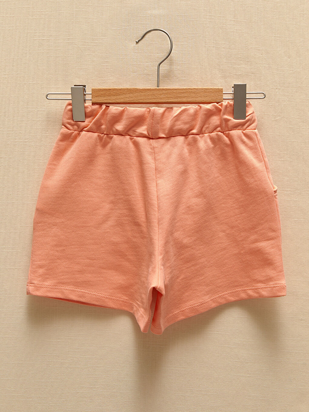Crew Neck Printed Short Sleeve Girls' T-Shirt and Shorts-6
