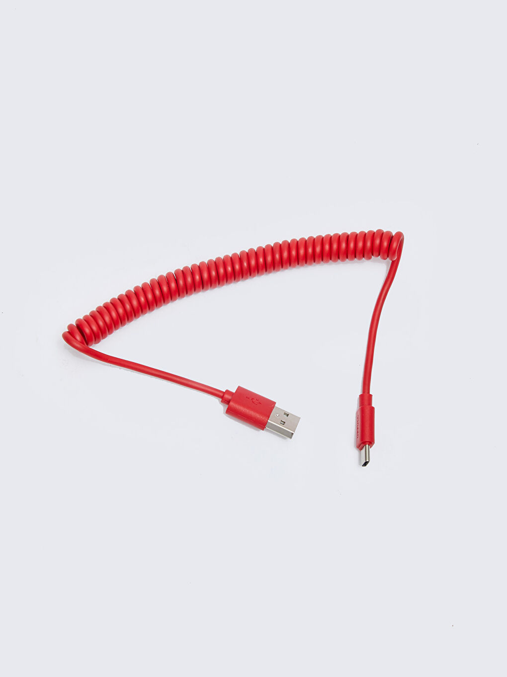 Type-C Spiral Uzayan Şarj Kablosu-1