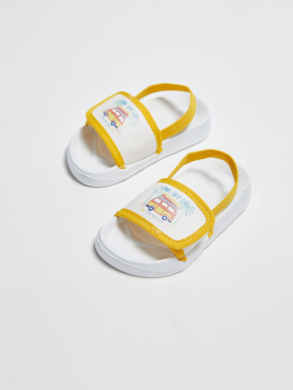 Elastic Baby Boy Beach Sandals-2