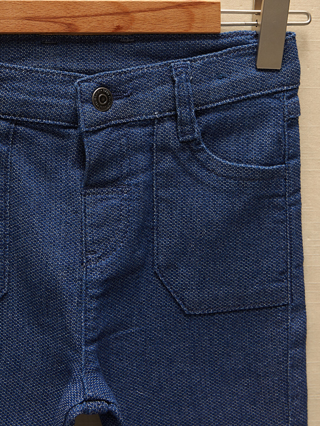 İndigo Basic Pamuklu Erkek Bebek Jean Şort-2