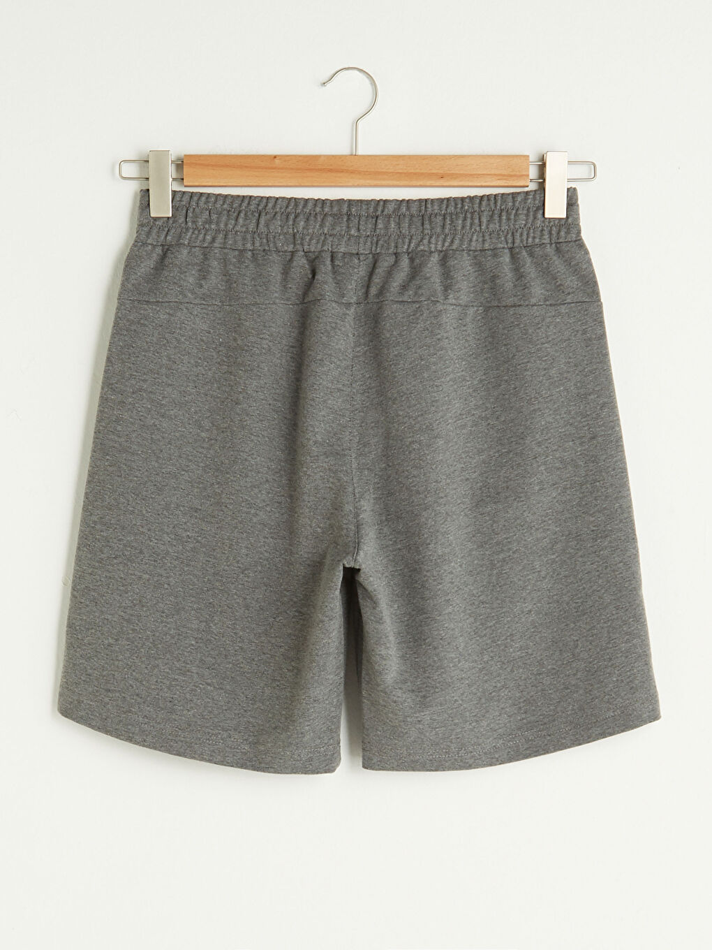 Gri Standart Kalıp Aktif Spor Erkek Şort-5