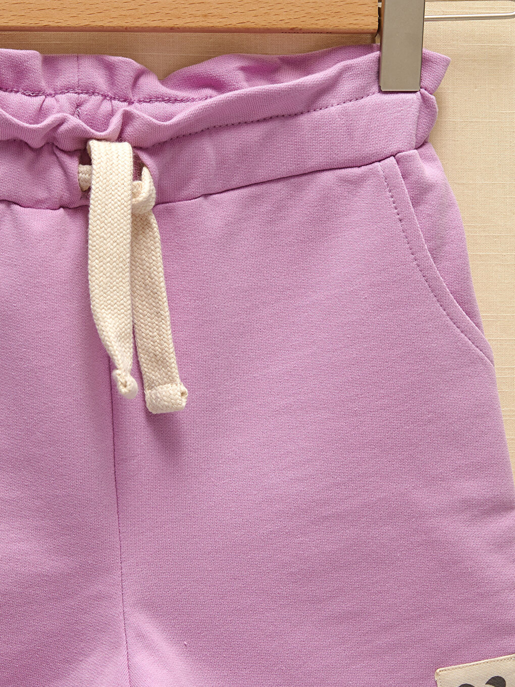شورت للبنات بخصر مرن-1