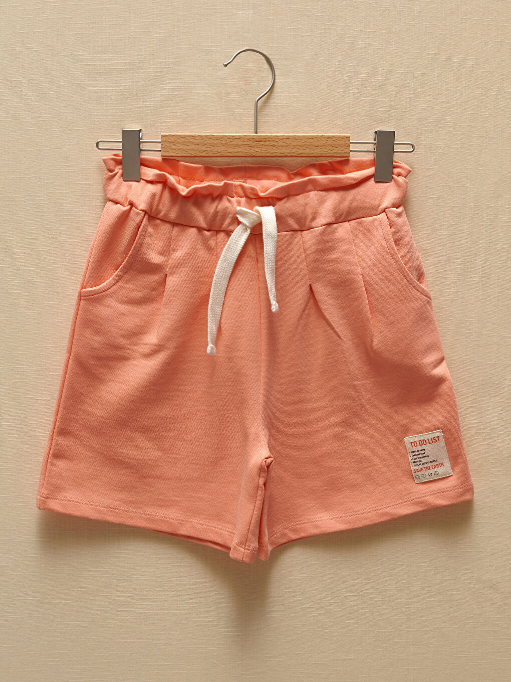 Girls' Shorts with Elastic Waist
