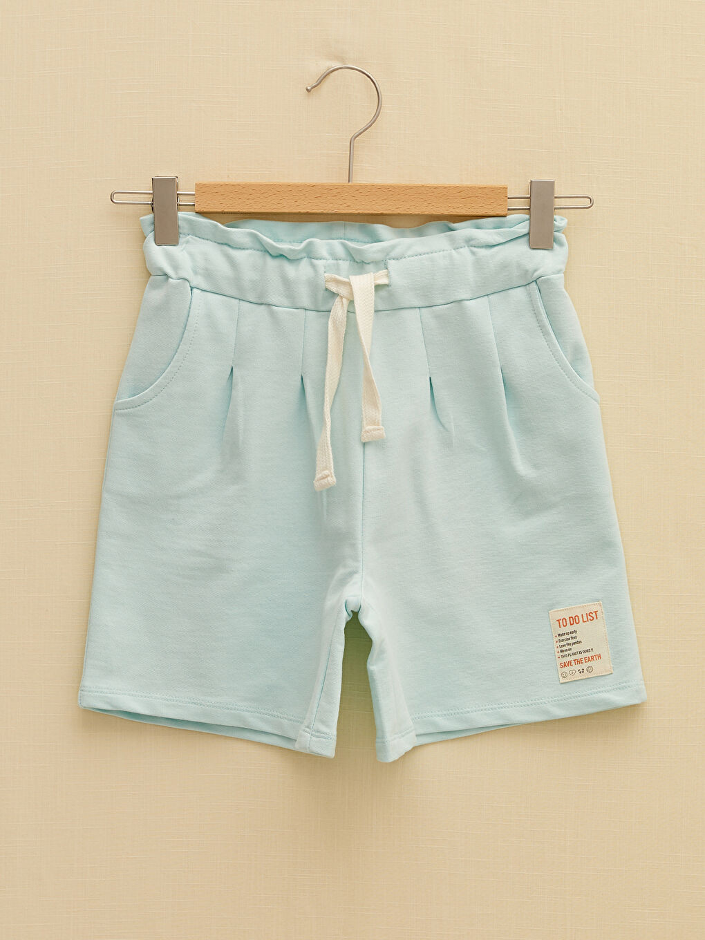 شورت للبنات بخصر مرن