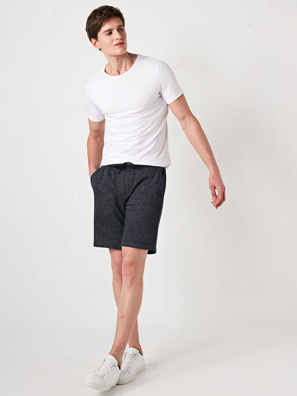 Short De Sport Coupe Slim Homme