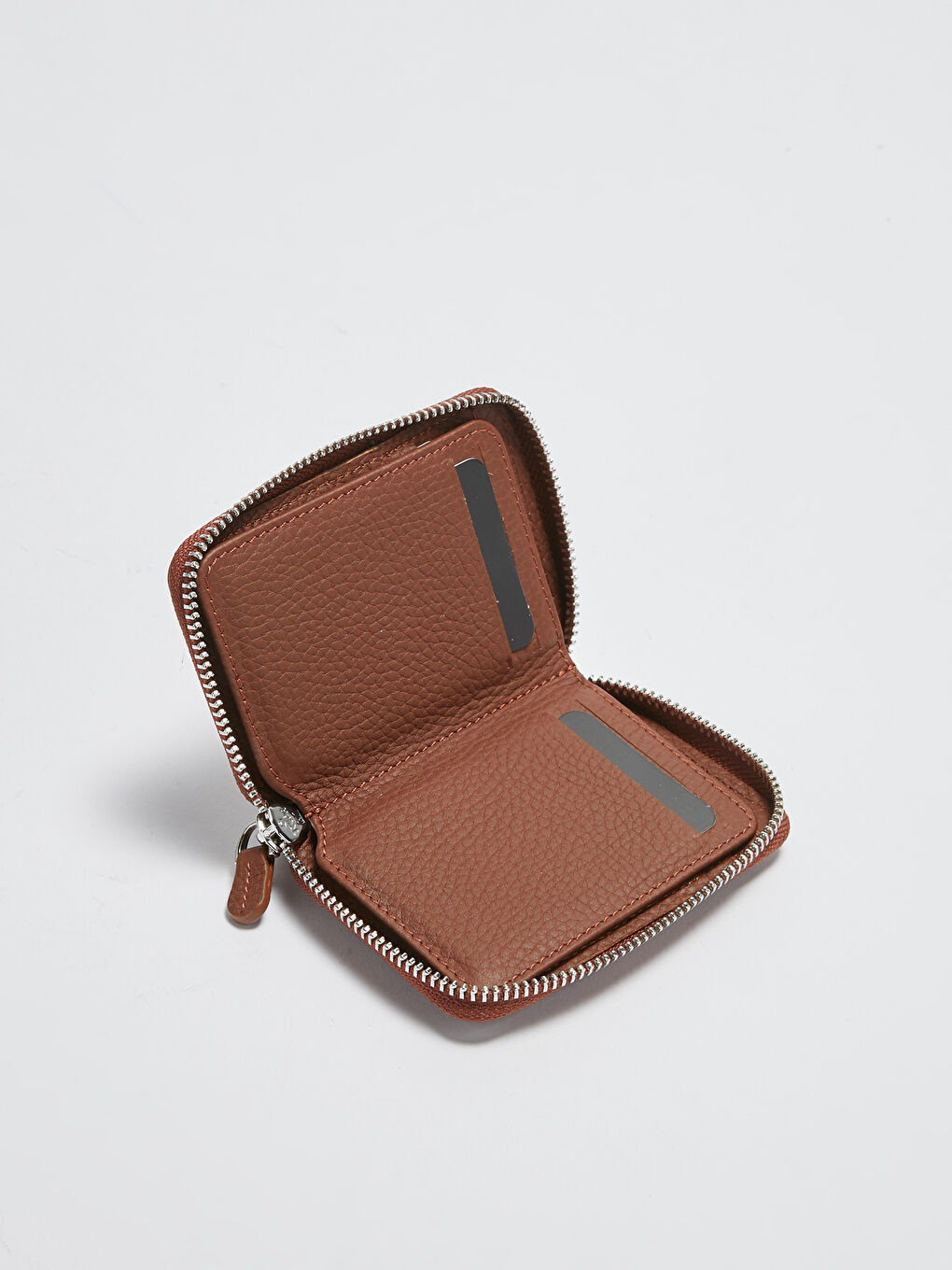 Kahverengi Hakiki Deri Erkek Cüzdan-1
