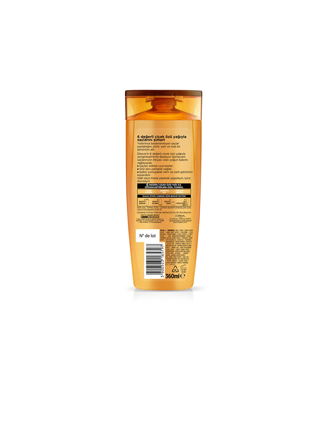 Miraculously Nourishing Oil Care Shampoo 360ml Elsever 6-1
