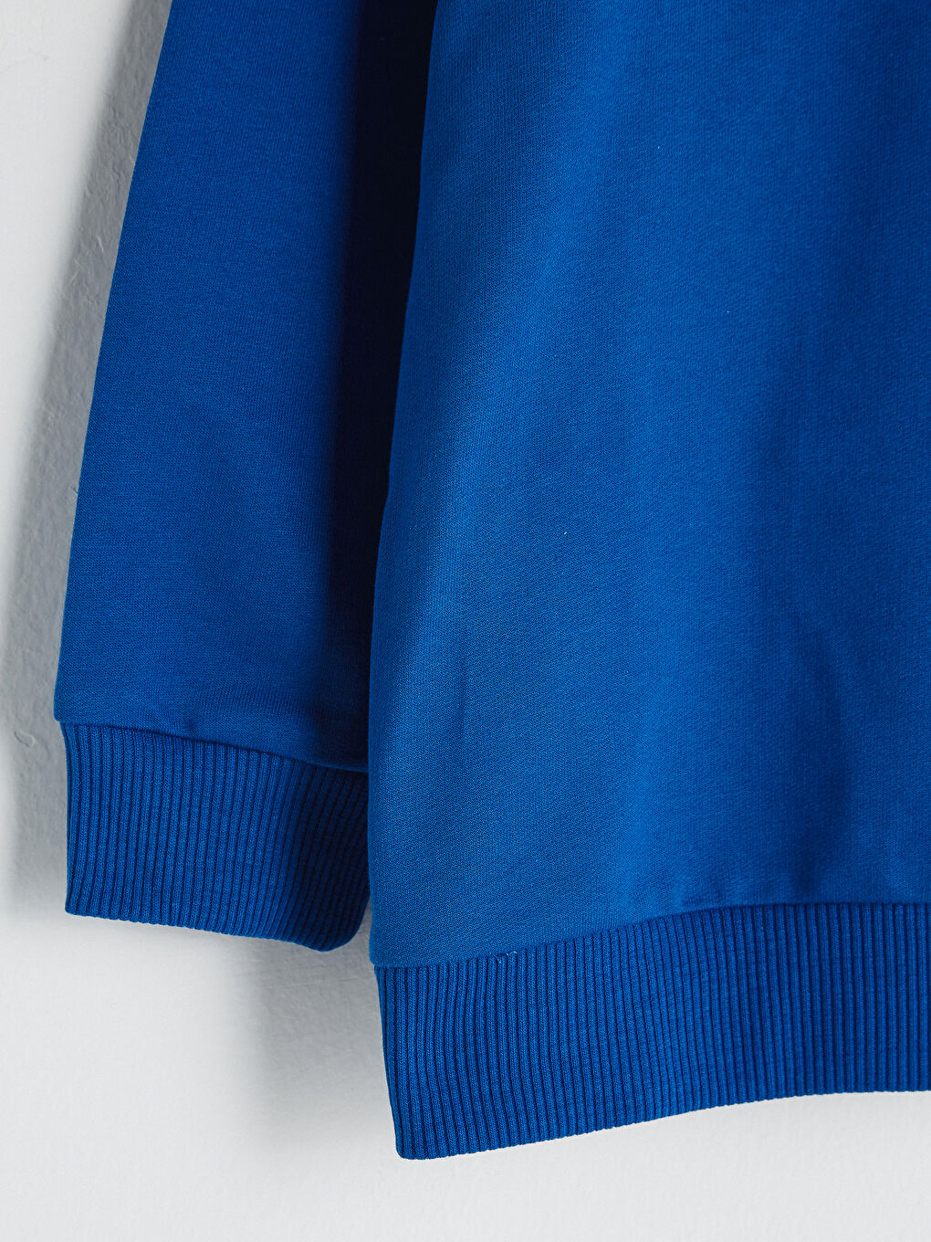 Mavi Bisiklet Yaka Baskılı Uzun Kollu Erkek Çocuk Sweatshirt-3