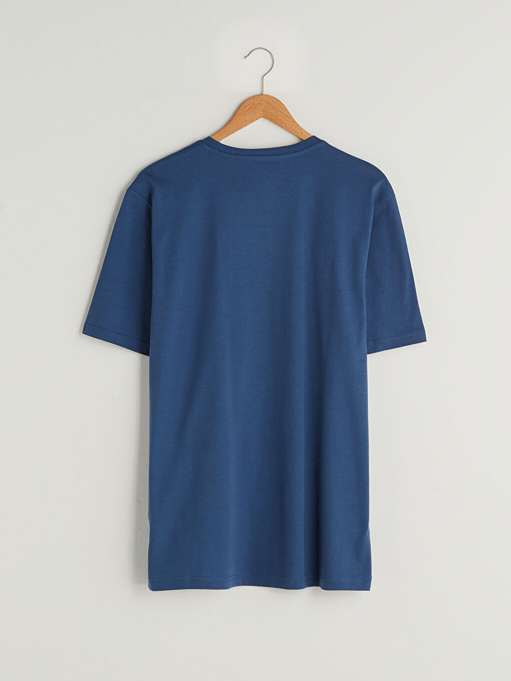 İndigo Bisiklet Yaka Kısa Kollu Baskılı Penye Erkek Tişört-6