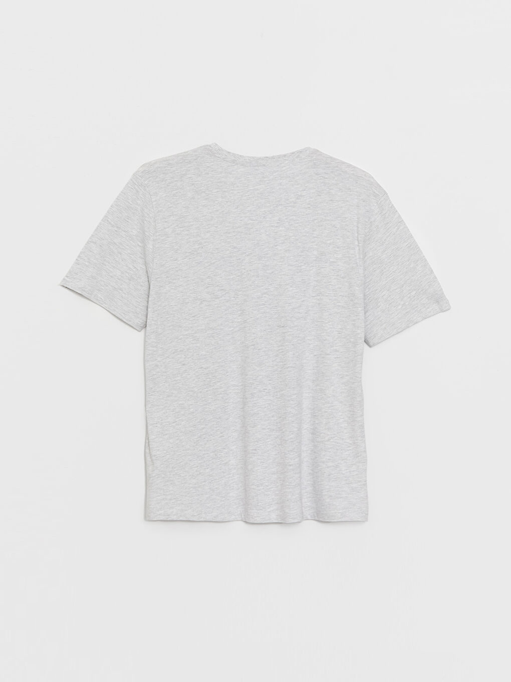 Tricou pentru Bărbați cu Guler Rotund, Mânecă Scurtă, Imprimat, din Bumbac Pieptănat-6