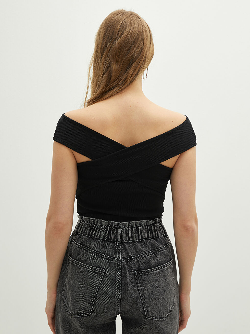 Woman BLACK Bodysuit -S1HT11Z8-CVL