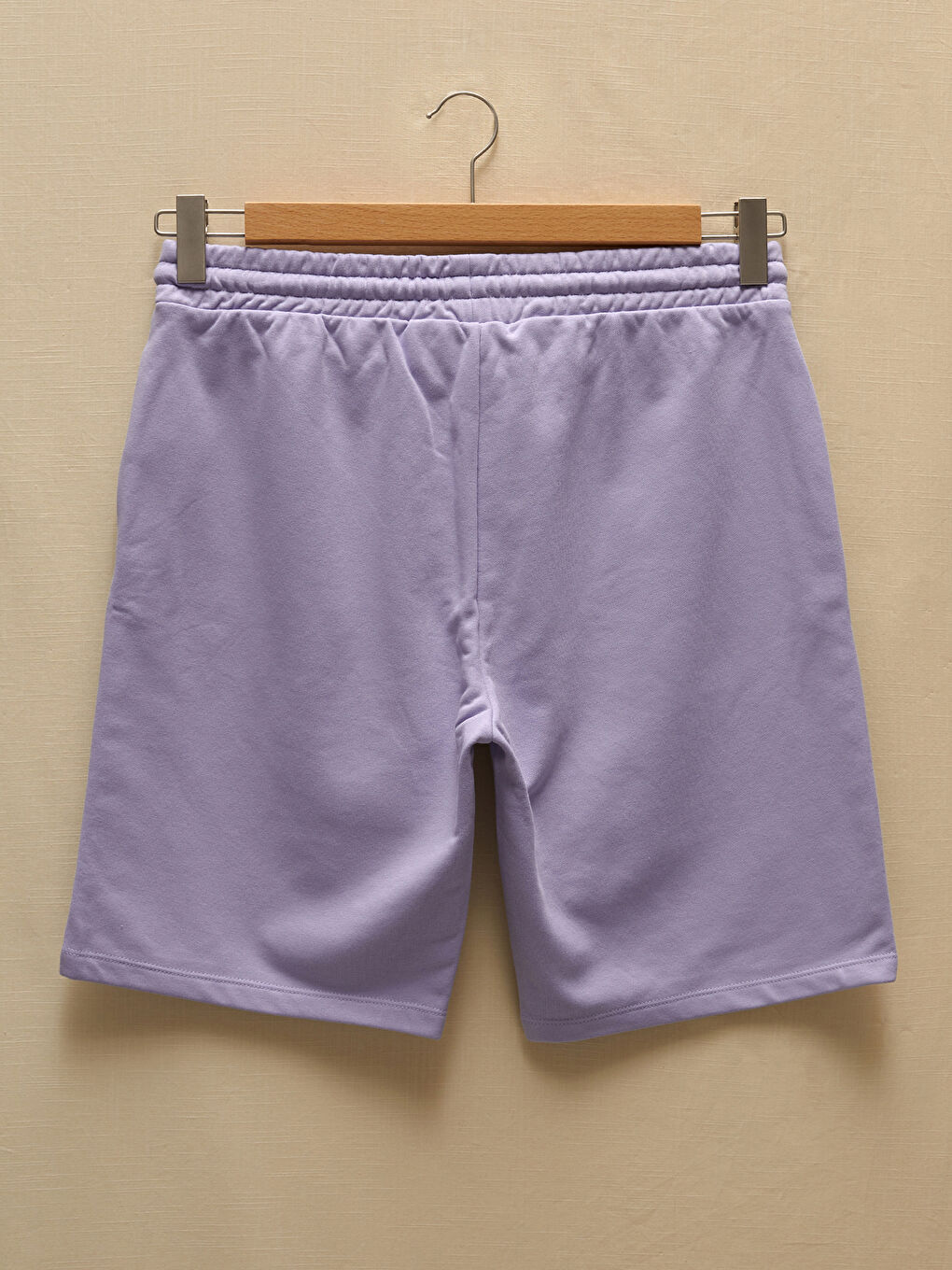 Lila Standart Kalıp Erkek Spor Şort-8