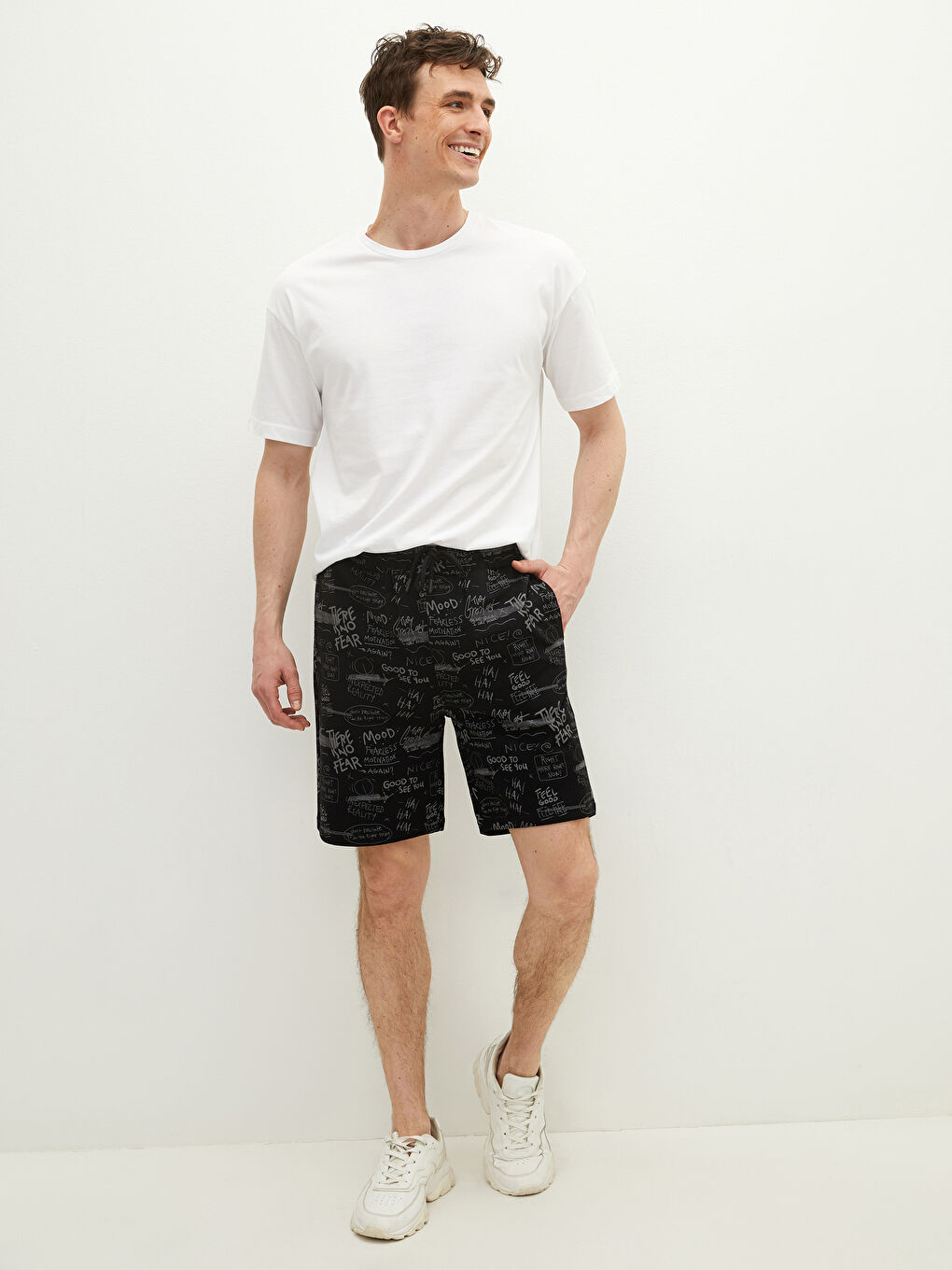 XSIDE Standard Fit Mes Sports Shorts -S1I123Z8-LQJ