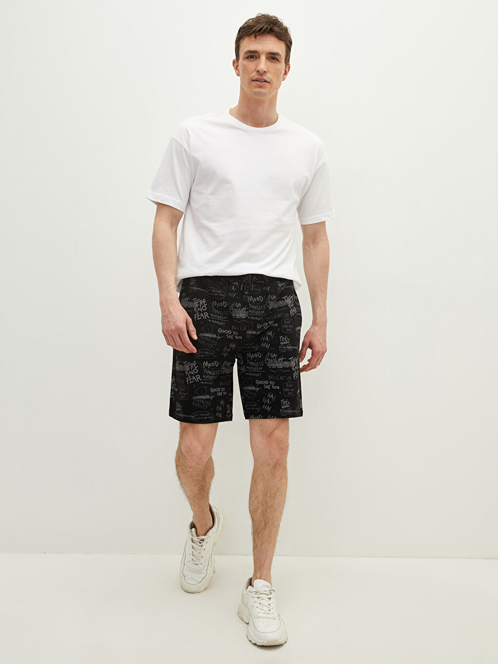 XSIDE Standard Fit Mes Sports Shorts -S1I123Z8-LQJ