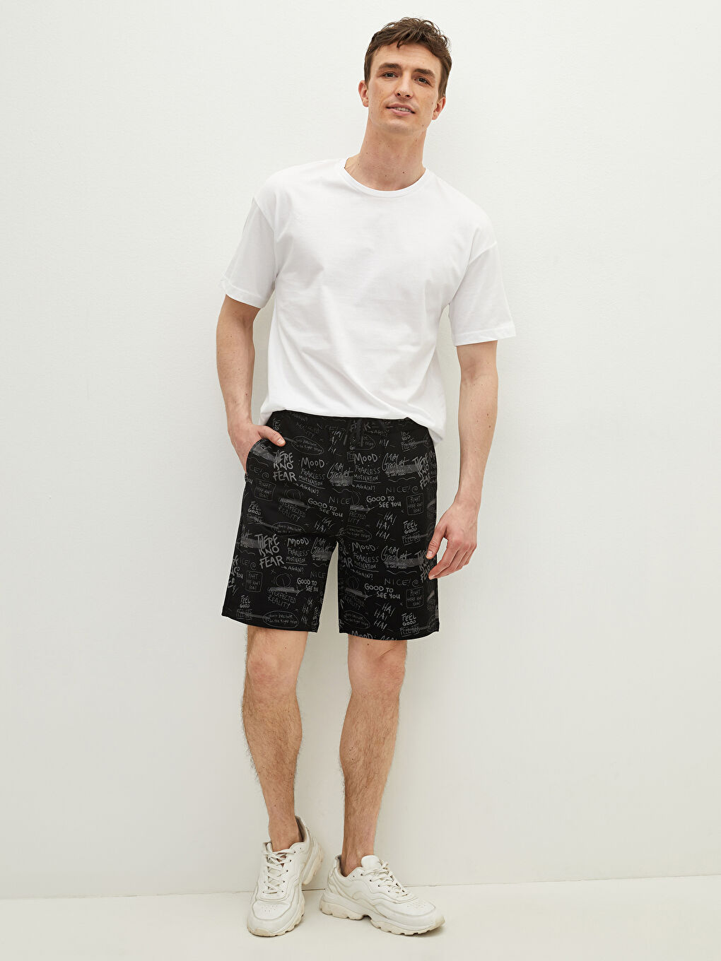 XSIDE Standard Fit Mes Sports Shorts -S1I123Z8-LQJ