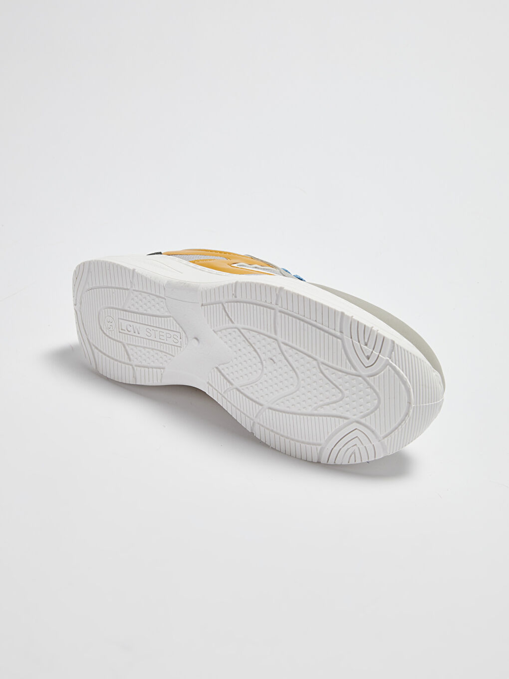 Gri File Detaylı Bağcıklı Erkek Çocuk Günlük Spor Ayakkabı-2