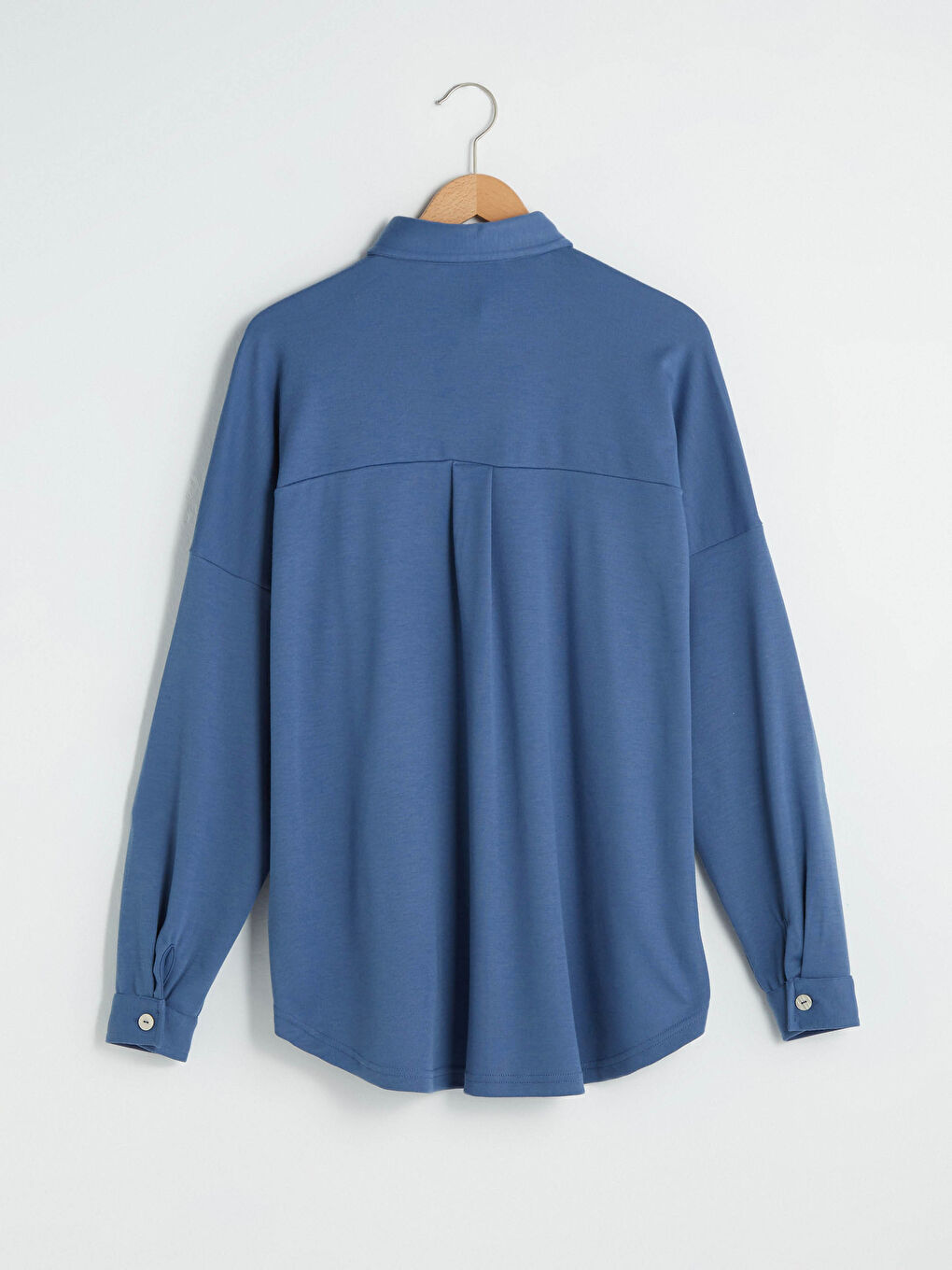 Pocket Detailed Long Sleeve Women's Shirt-9