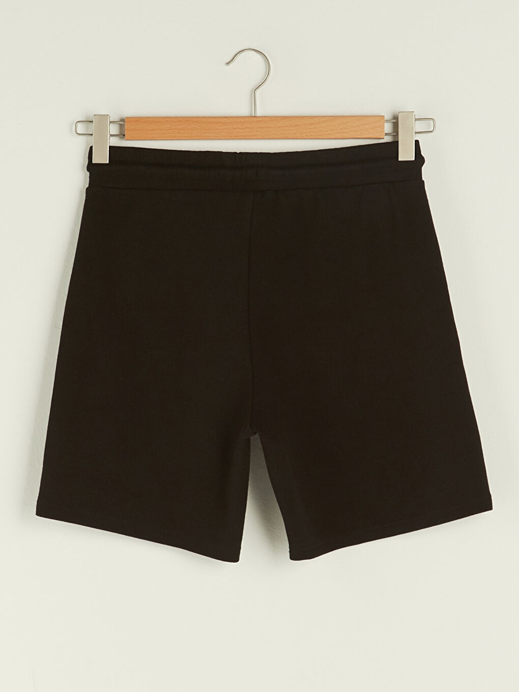 Siyah Dar Kalıp Erkek Spor Şort-7