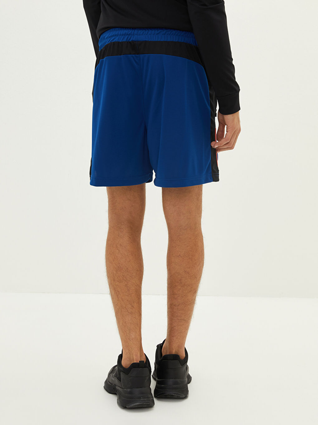 Mavi Standart Kalıp Erkek Spor Şort-4