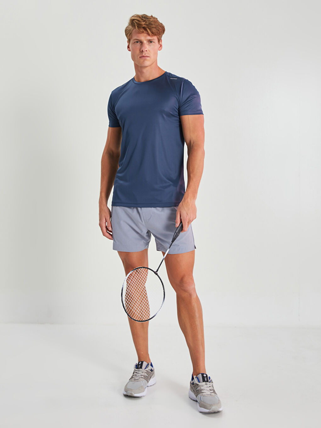 XSIDE ACTIVE Mavi Standart Kalıp Erkek Spor Şort - 1