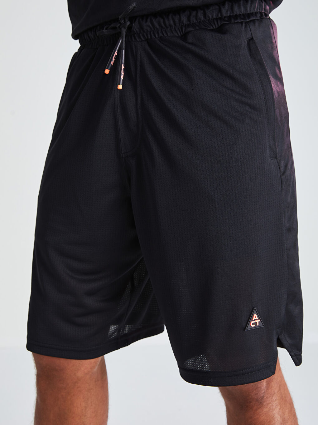 XSIDE ACTIVE Siyah Standart Kalıp Erkek Spor Şort - 6