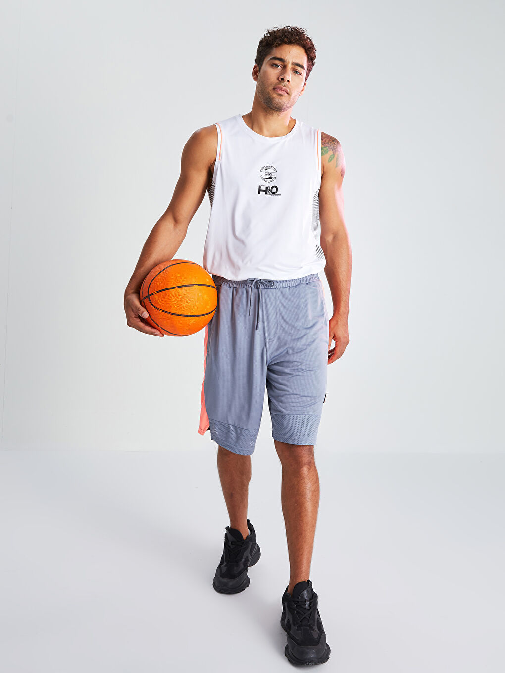 Mavi Standart Kalıp Erkek Spor Şort