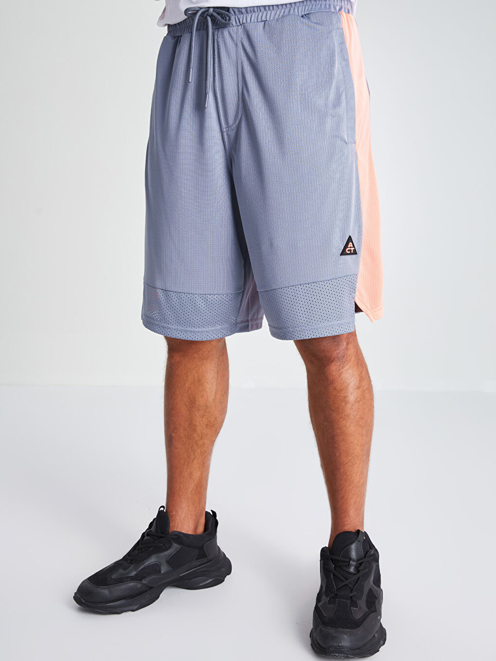 Mavi Standart Kalıp Erkek Spor Şort-4
