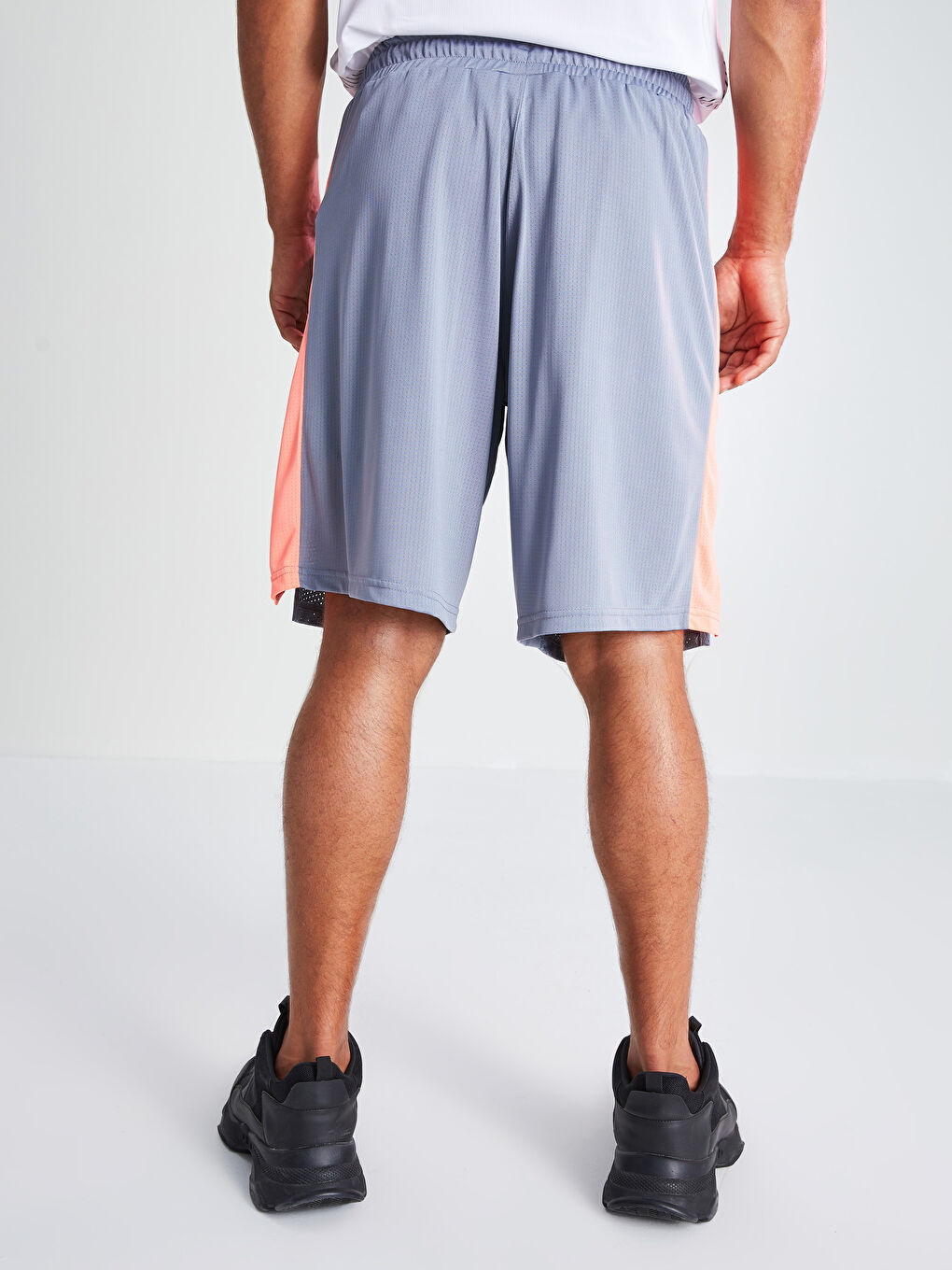 Mavi Standart Kalıp Erkek Spor Şort-5