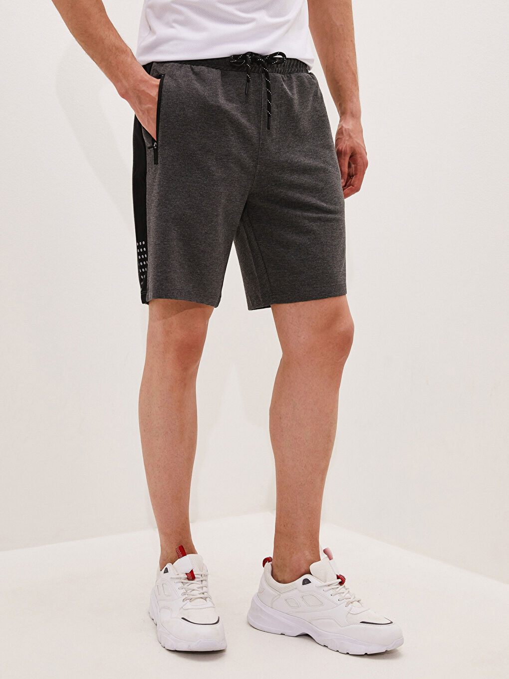 Shorts De Sport Actifs Coupe Standard Pour Hommes-2