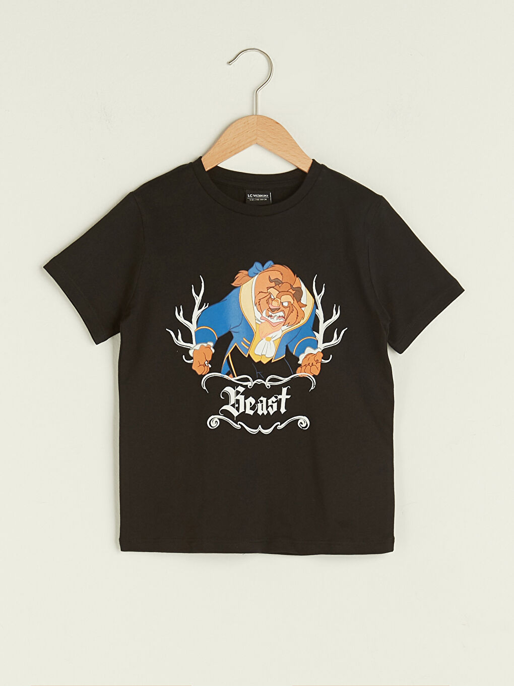 LCW Kids Rundhalsausschnitt König der Löwen Bedrucktes Kurzarm Baumwolle Jungen T-Shirt -S1I829Z4-CVL