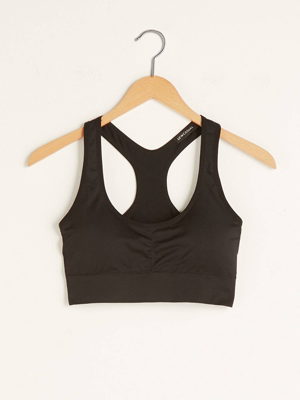 Bustier de Sport Soutenu à Col V pour Femmes-5